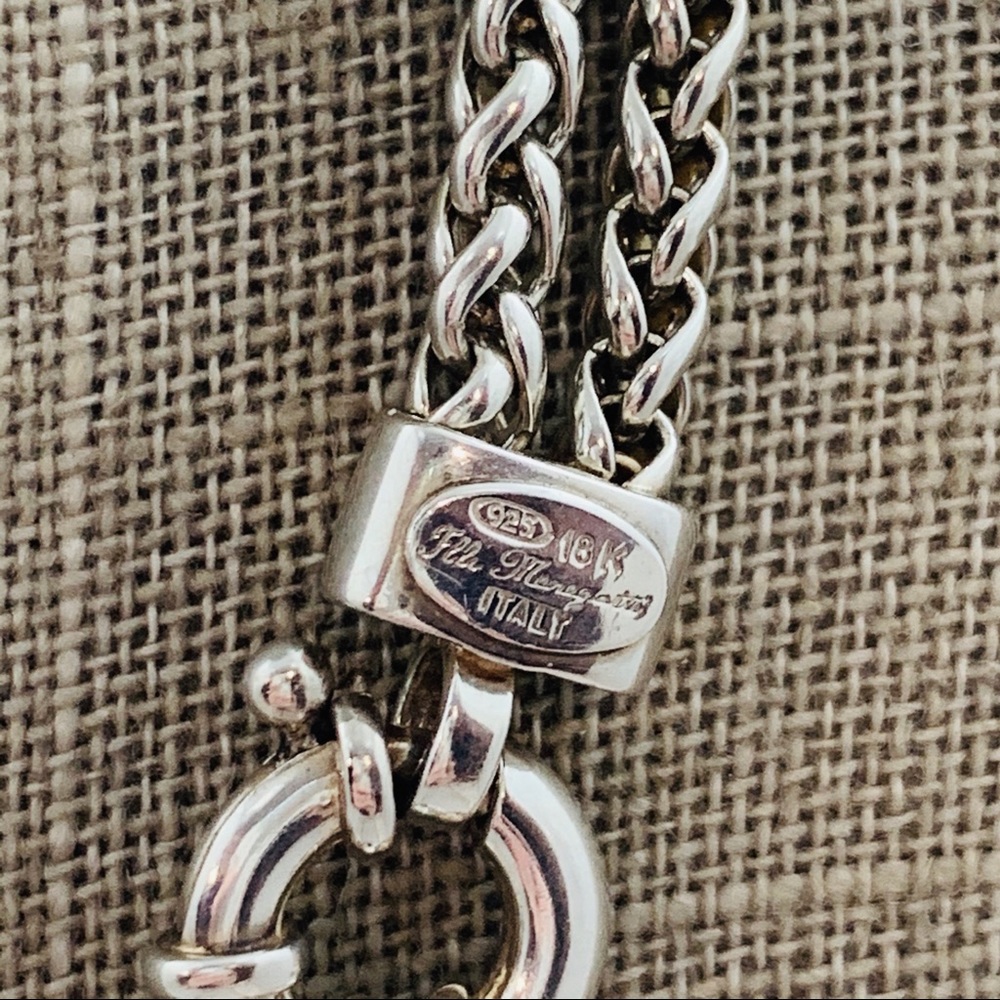 🔥SOLD🔥 18K 925 Flli Menegatti Wheat Chain - Picture 5 of 8